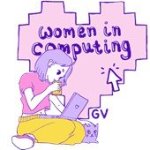 Women in Computing Logo on April 17, 2024